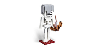 LEGO Minecraft BigFig Skeleton with Magma Cube Building Kit , New 2019 (142 Piece)