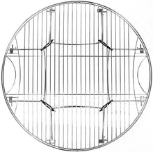 Load image into Gallery viewer, Mr. Bar-B-Q 08600YFS Large Round Cooking Grate with Folding Legs, Silver