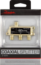 Load image into Gallery viewer, Rocketfish - 3-Way Coaxial Splitter