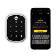 Load image into Gallery viewer, Yale Assure Lock SL - Key Free Smart Lock with Touchscreen Keypad - Works with Apple HomeKit and Siri (YRD256iM1619) in Satin Nickel