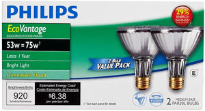 Philips 419747 Halogen PAR30L Watt Equivalent 25 Degree Flood Light Bulb