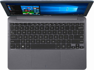 ASUS Newest 11.6" HD Laptop - Intel Celeron Processor, 4GB RAM, 32GB eMMC Flash Memory, HDMI, Bluetooth, Windows 10
