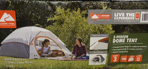 Ozark Trail, 3 Person Camping Dome Tent