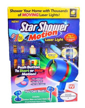 Load image into Gallery viewer, Star Shower As Seen on TV Motion Laser Lights Star Projector