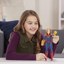 Load image into Gallery viewer, Captain Marvel Movie Cosmic Captain Super Hero Doll (Ages 6 &amp; Up)