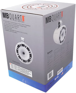 MB Quart NHT1-120W Two Way 8 inch Wake Tower Compression Horn Speaker with Poly Cone, Each