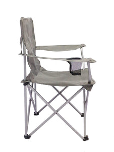 2 Pack Ozark Trail Quad Folding Camp Chair (L x W x H) 19.10 x 32.70 x 32.10 Inches