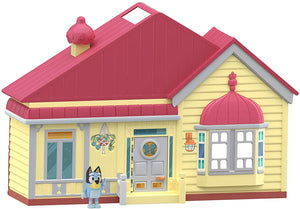 Bluey Family Home Playset with 2.5" poseable Figure, Multicolor (13024)