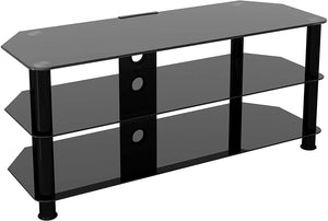 AVF Media Component TV Stand with Cable Management for up to 55" TVs