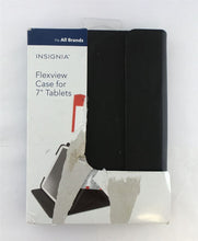 Load image into Gallery viewer, Insignia FlexView Folio Case for Most 7&quot; Tablets Black - NS-MUN7F3B