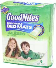 Load image into Gallery viewer, GoodNites Disposable Bed Mats, 9 Count