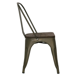 Poly and Bark Trattoria Side Chair in Aqua