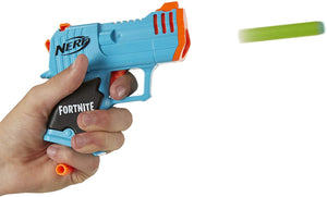 NERF Fortnite Micro HC-R Microshots Dart-Firing Toy Blaster & 2 Official Elite Darts for Kids, Teens, Adults