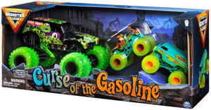 Monster Jam Curse of The Gasoline Diecast Car 3-Pack