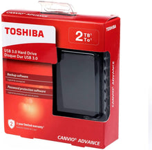 Load image into Gallery viewer, Toshiba Canvio External Hard Drive USB 3.0