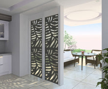 Load image into Gallery viewer, MODINEX Decorative Screen Panel - CABO Design - 2&#39; x 4&#39; Size - Charcoal - 80% Privacy