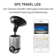 Load image into Gallery viewer, SecurityMan CARCAMGPS – Dash Cam with GPS Tracking and Downloadable iPhone or Samsung App | 150 Degree (Wide Angle Lens) with Night Vision | Crash Sensor and Automatic HD Looping for Cars and Trucks