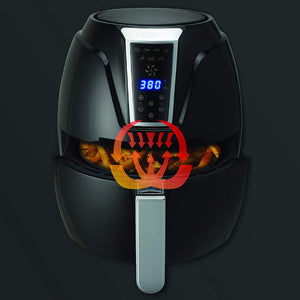 Air Fryer with Digital LED Touch Display 1400 Watts - 3.2L Capacity (1802)