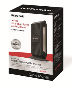 NETGEAR Max Download speeds of 6.0 Gbps, for XFINITY by Comcast and Cox. Compatible with Gig-Speed from Xfinity