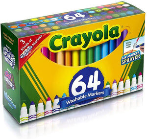 Crayola Brush & Detail Dual Tip Markers, Kids At Home Activities, 32 C –  STL PRO, Inc.