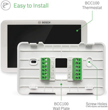 Load image into Gallery viewer, Bosch BCC100 Connected Control Smart Phone Wi-Fi Thermostat - Works with Alexa - Touch Screen