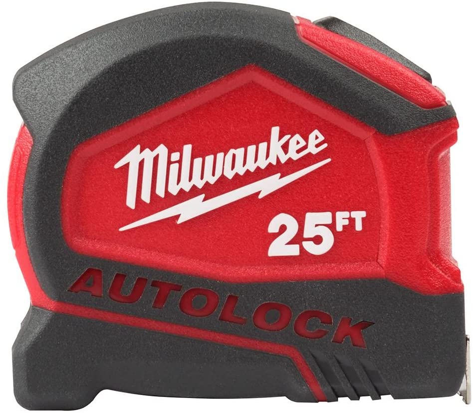 Milwaukee 48-22-6825 25 Foot Compact Auto Lock Tape Measure