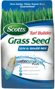 Scotts Lawns 18221 Turf Builder Sun & Shade Grass Seed, 7-Lbs. - Quantity 1