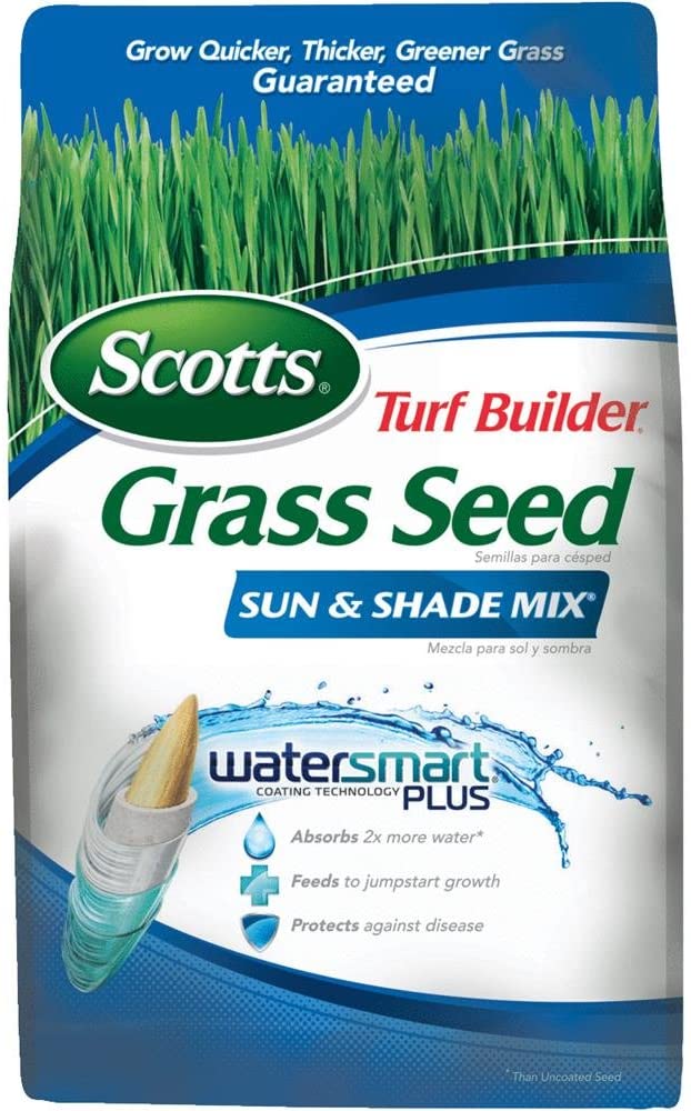 Scotts Lawns 18221 Turf Builder Sun & Shade Grass Seed, 7-Lbs. - Quantity 1