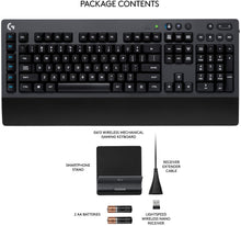 Load image into Gallery viewer, Logitech G613 LIGHTSPEED Wireless Mechanical Gaming Keyboard, Multihost 2.4 GHz + Blutooth Connectivity