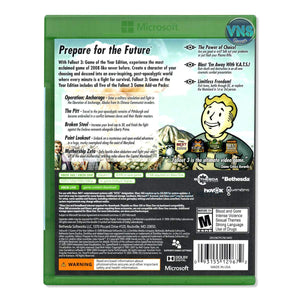 Fallout 3 - Xbox 360 Game of the Year Edition