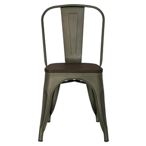 Poly and Bark Trattoria Side Chair in Aqua