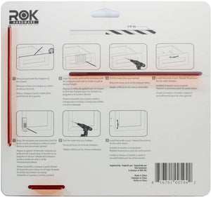 Rok Hardware Knob Handle Pull Drill Mounting Template for Cabinet Doors and Drawers