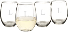 Load image into Gallery viewer, Cathy&#39;s Concepts Stemless Wine Glasses