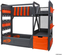 Load image into Gallery viewer, NERF Elite Blaster Rack - Storage for up to Six Blasters, Including Shelving and Drawers Accessories, Orange and Black