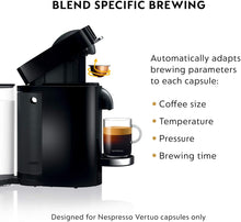 Load image into Gallery viewer, Nespresso VertuoPlus Deluxe Coffee and Espresso Maker by De&#39;Longhi, Black