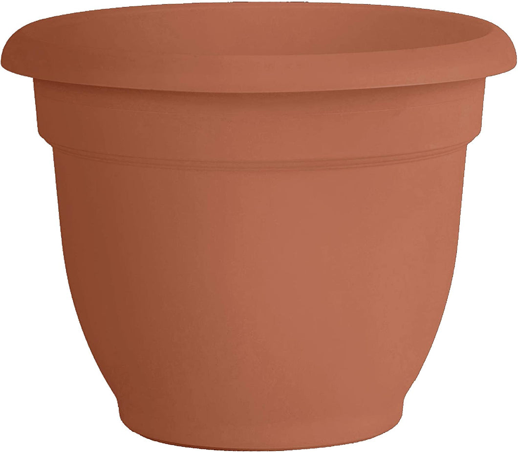 Bloem 20-56120 Fiskars 20 Inch Ariana Planter with Self-Watering Grid, Color Clay, 20