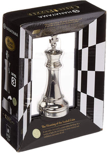 Metal Puzzle Chess Piece - King