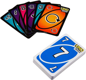 UNO FLIP! Family Card Game, with 112 Cards, Makes a Great Gift for 7 Year Olds and Up