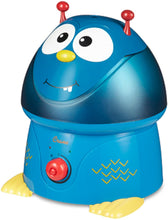 Load image into Gallery viewer, Crane USA Filter-Free Cool Mist Humidifiers for Kids, Blue Monster