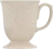 Load image into Gallery viewer, The Pioneer Woman Cowgirl Lace 4-Piece Mug Set (Linen)
