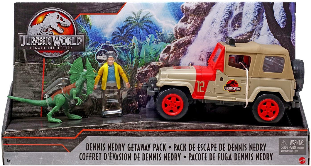 Jurassic World Legacy Collection Dennis Nedry Getaway Pack