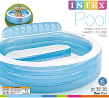 Load image into Gallery viewer, Intex 57190EP B01E0W4L58 Family Lounge Pool, 6x20x20, Blue