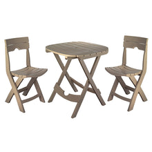 Load image into Gallery viewer, Adams Manufacturing 8590-48-3731 Quik-Fold Cafe Bistro Set, White