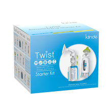 Load image into Gallery viewer, Kiinde Twist Universal Direct-Pump Feeding System Starter Kit for Leak-Free and Transfer-Free Breastmilk Collection, Freezing, Heating and Feeding, New Mom Gift