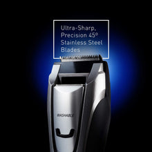 Load image into Gallery viewer, Panasonic Body and Beard Trimmer for Men ER-GB80-S, Cordless/Corded Hair Clipper, 3 Comb Attachments and 39 Adjustable Trim Settings, Washable