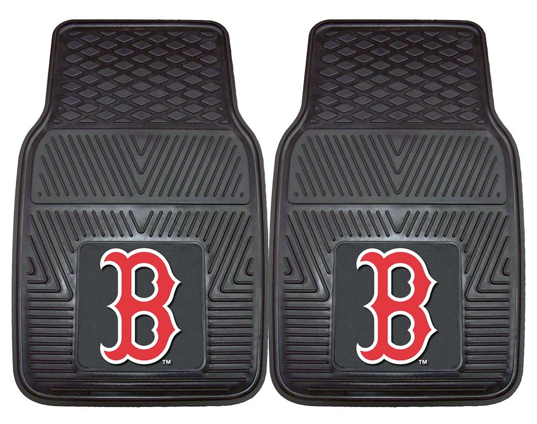 Heavy Duty Vinyl Car Mats - Set of 2 - Boston Red Sox