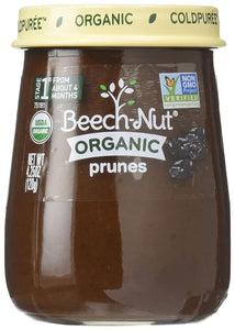 Beech-Nut Organic Prunes Stage 1 Baby Food, 4.25 Ounce (Pack of 10)