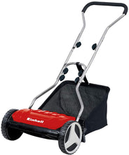 Load image into Gallery viewer, Einhell GE-HM 38 S-F Adjustable Handlebar, Extra-Large Wheels and Roller Bar