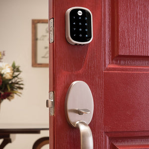 Yale Assure Lock SL - Key Free Smart Lock with Touchscreen Keypad - Works with Apple HomeKit and Siri (YRD256iM1619) in Satin Nickel