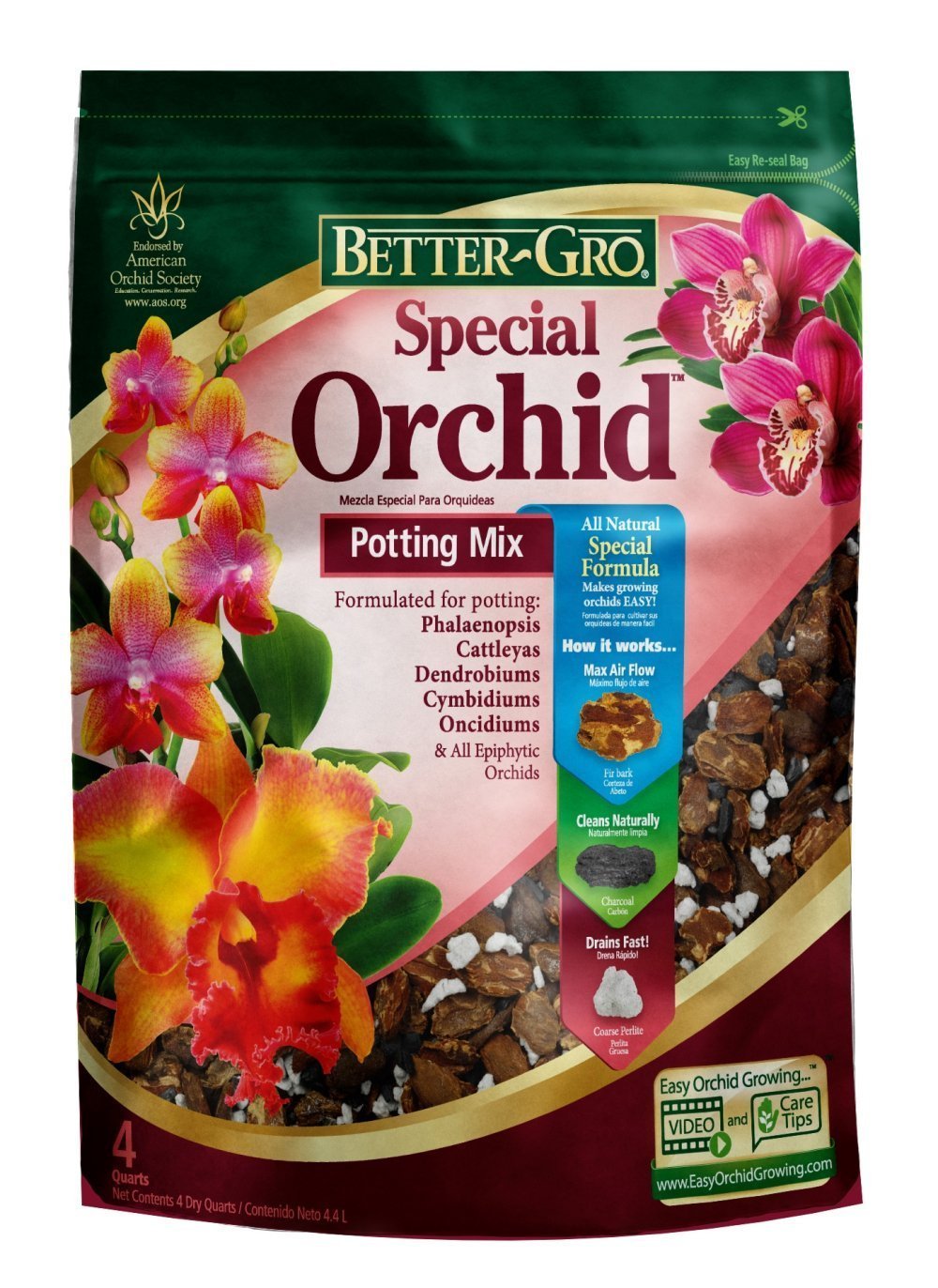 Sun Bulb 5002 Better-Gro Special Orchid Mix, 8 Quarts